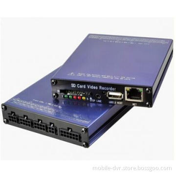 SDVR004 H.264 D1 4ch Mobile DVR Vehicle Security System